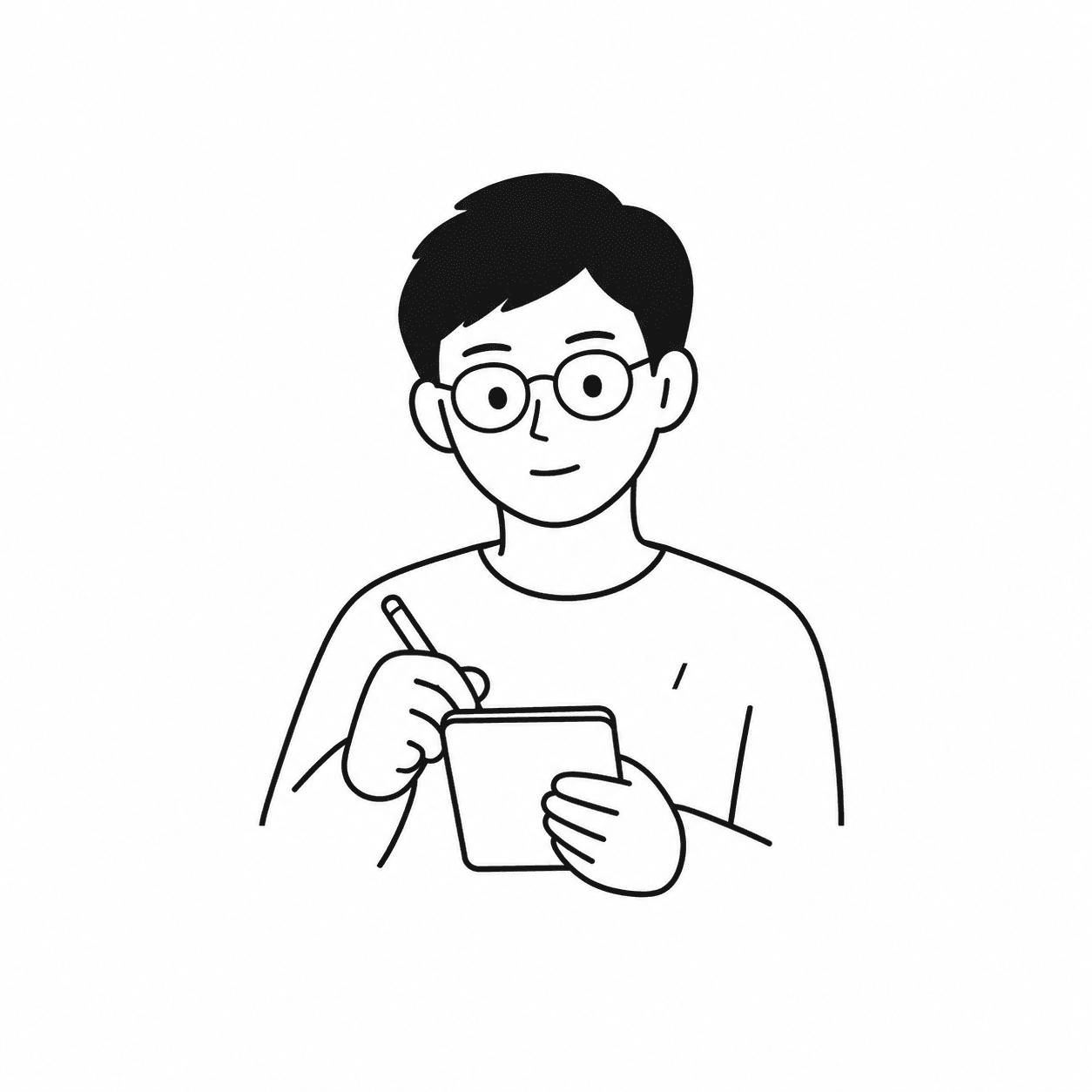 斜杠君空状态插图